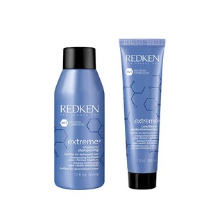 [TẶNG CHOCOLATE HERSHEY] Combo Dầu Gội, Xả Redken Extreme Shampoo & Conditioner mini