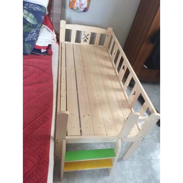 GIƯỜNG NGỦ CHO BÉ CHẤT LIỆU GỖ TỰ NHIÊN Kích thước 200*100*40cm CÓ THANGQWG .💥LIBERI  ONE 💥 | BigBuy360 - bigbuy360.vn