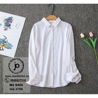 Bigsize Nữ - Áo sơ mi tay dài (MS: 9408)