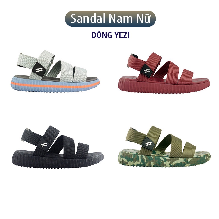 Sandal Saado yezi YZ01, YZ02, YZ03, YZ04 không gây mùi, nhẹ êm, Dép quai hậu thời trang đi học, đi làm