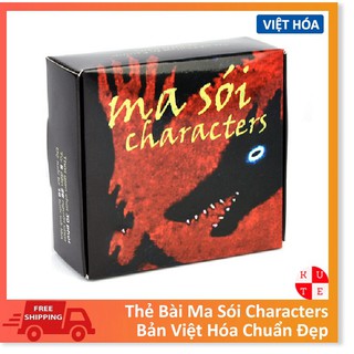 Bài Ma Sói Characters Việt Hóa Bản Chuẩn Đẹp