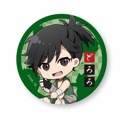 ( 1 chiếc ) Huy hiệu cái áo IN HÌNH nhân vật DORORO anime chibi dễ thương xinh xắn
