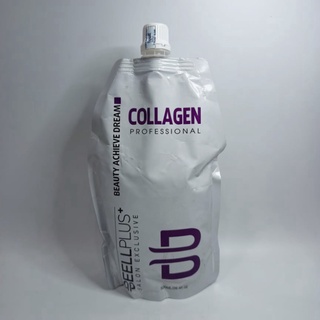 Hấp beell plus colagen tím 500ml