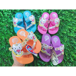 Dép quai ngang xỏ ngón hello kitty cho bé gái hãng RED APPLE Thái Lan