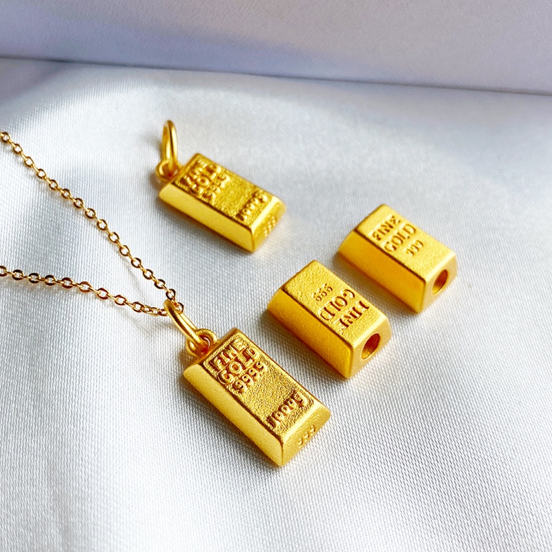 Hạt Xâu Chuỗi Hình Viên Gạch Dùng Làm Vòng Tay / Dây Chuyền Thủ Công diy