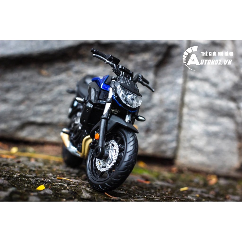 MÔ HÌNH XE YAMAHA MT-07 2018 1:18 MAISTO 7069