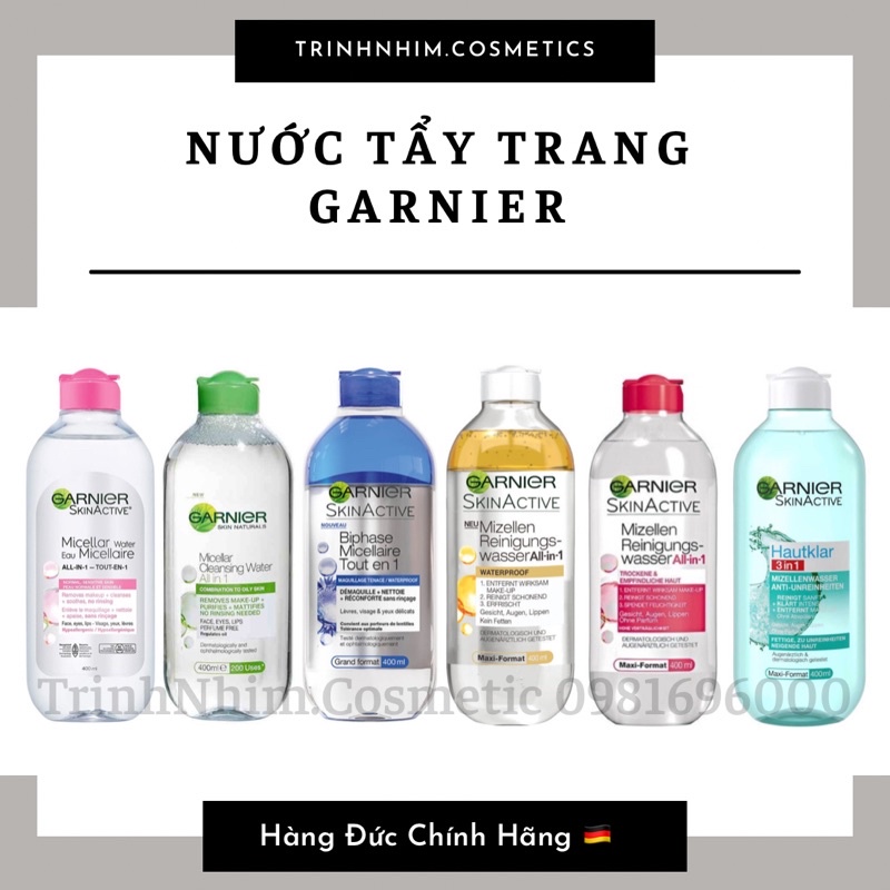 Tẩy Trang Garnier Đức (Chính Hãng) | BigBuy360 - bigbuy360.vn