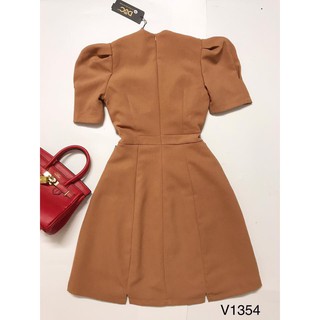 Váy xòe tay bồng SML