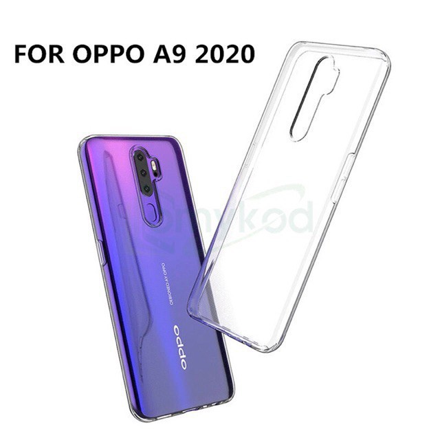 Ốp lưng điện thoại Oppo A5 2020/ A9 2020 Dẻo-Trong suốt- lâu ố vàng