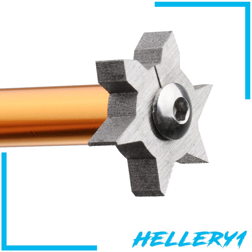 Dụng Cụ Mài Rãnh Gậy Đánh Golf 6 Đầu Gọn Nhẹ U &amp; V