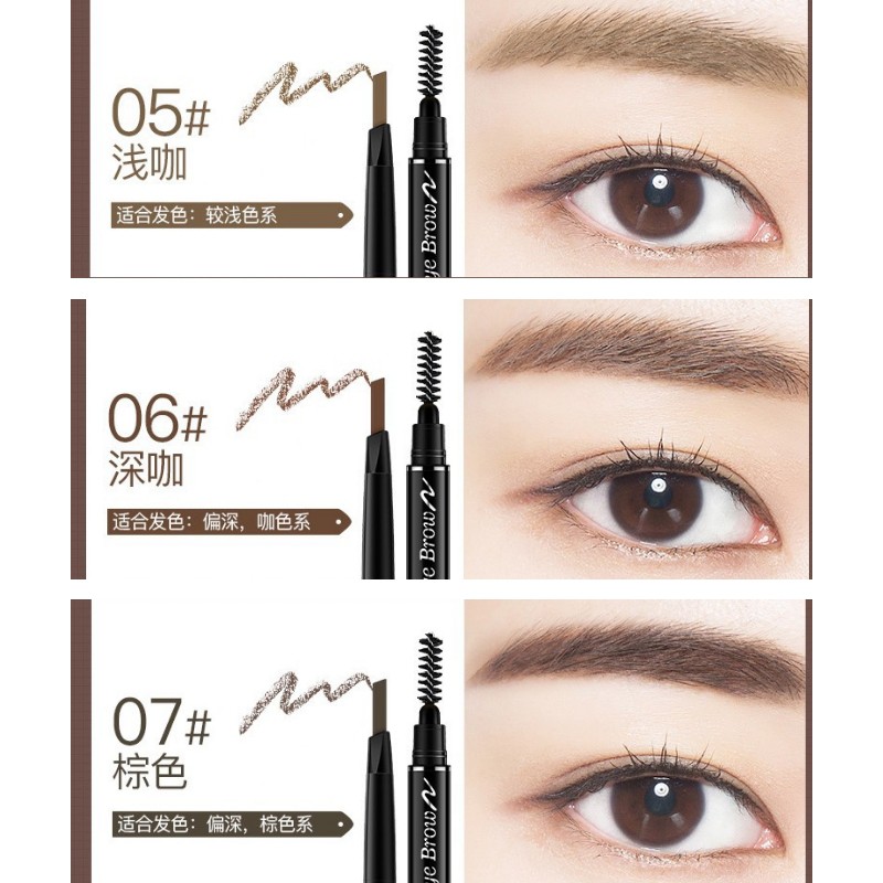 Chì mày 2 đầu Double Effect Lameila nội địa | BigBuy360 - bigbuy360.vn