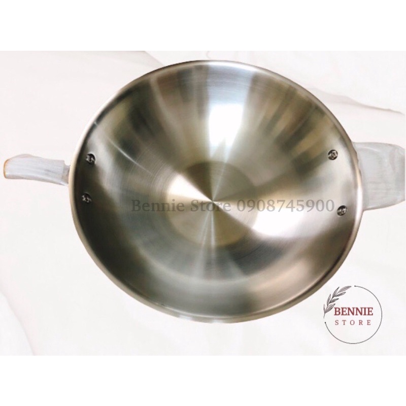 CHẢO INOX THÉP KHÔNG GỈ MOVEN - MV 9300 -  CHẢO ĐÁY 5 LỚP CHÍNH HÃNG FRICO