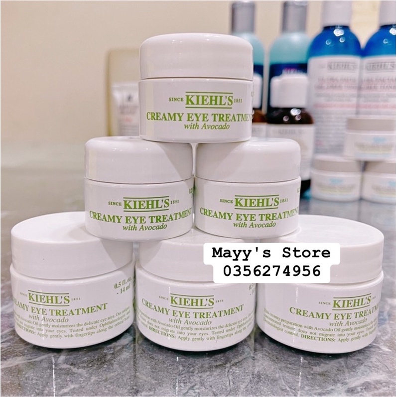 Kem Mắt Bơ KIEHL'S Creamy Eye Treatment With Avocado 7ml