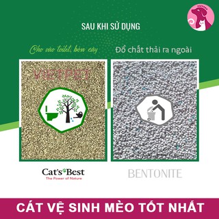 [5L] Cát vệ sinh cho mèo - Cat’s Best Smart Pellets, phù hợp mèo lông dài, không dính lông