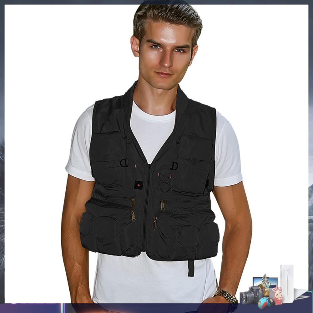 Áo Phao Cứu Sinh Nhiều Túi Tiện Dụng Cho Người Lớn Và Trẻ Em