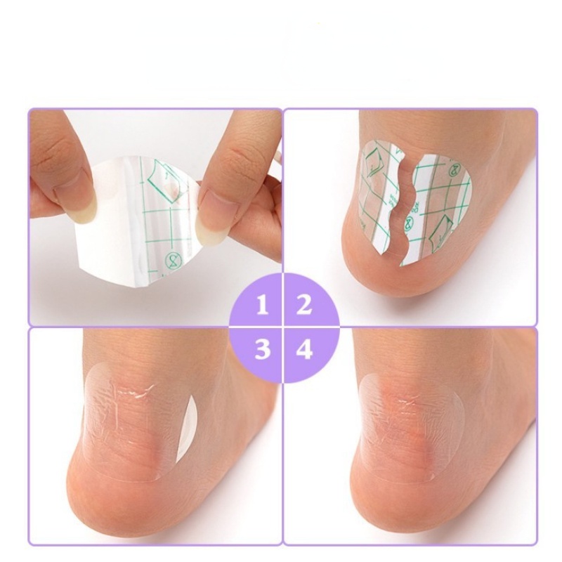 Set 10 Miếng Dán Gót Giày Cao Gót Chống Trầy Xước
