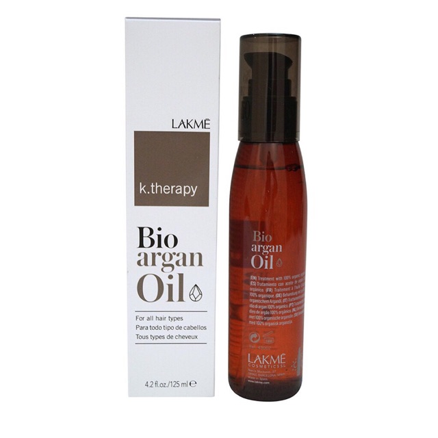 Tinh dầu K.Therapy Lakme Bio-Argan Oil 125ml