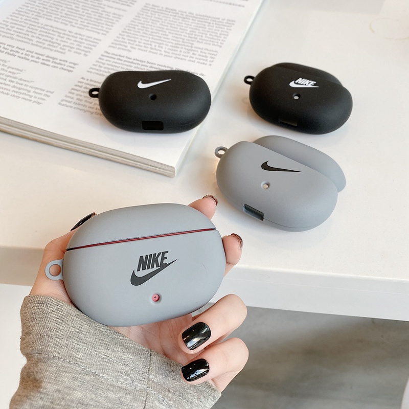 Vỏ bảo vệ hộp sạc tai nghe Beats Studio Buds TWS chất liệu PC cứng màu nhám kèm móc