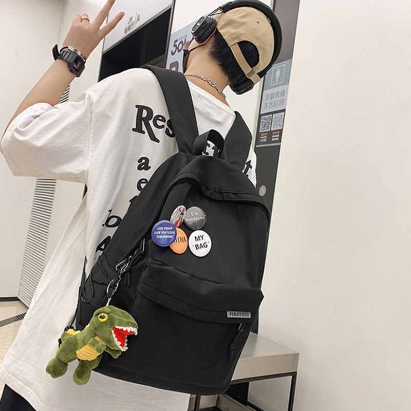 Ba Lô Du Lịch Cỡ Lớn Gắn Mặt Dễ Thương Phong Cách Nhật Bản Cho Nữ