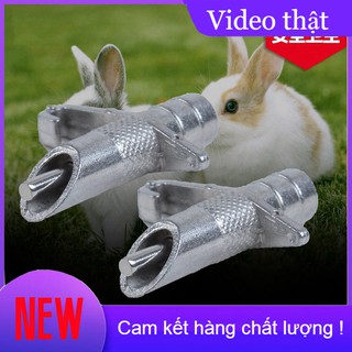 [DN123] 10 Van uống nước cho thỏ mạ Crom