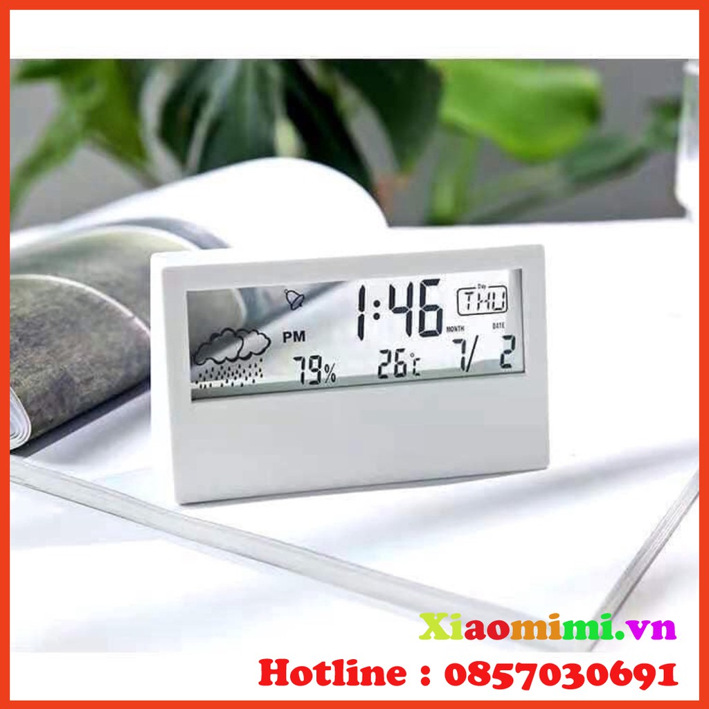 Đồng Hồ Báo Thức Điện Tử Để Bàn Thiết Kế Độc Đáo Tiện Dụng