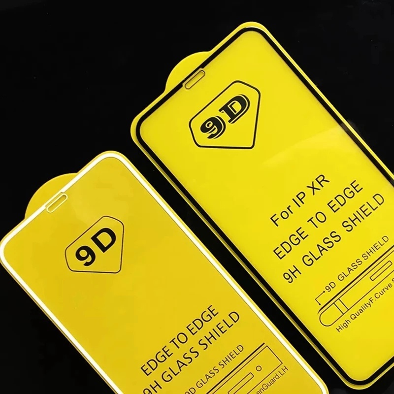 Kính Cường Lực 9D Bảo Vệ Màn Hình Cho IPhone 11 12 13 Pro Max 13 mini X XR Xs Max 6 7 8 Plus SE2020