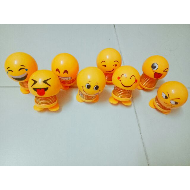 Combo 8c Thú Nhún Emoji lắc đầu