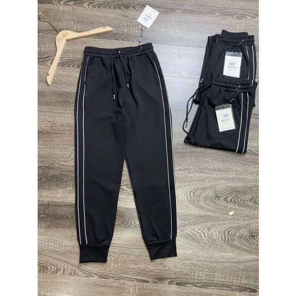 Quần jogger nữ bo gấu  PHUONGG chất Umi Hàn loại 1 dày dặn, k xù vải, có co giãn đủ  size 40-65kg