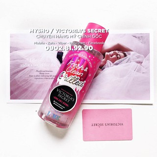 [250ml-Bill VS Mỹ] Xịt thơm cơ thể Fresh & Clean Chilled Mist, Hàng Mỹ