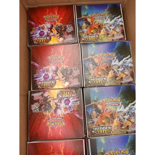 sỉ hộp 34 bộ thẻ bài pokemone vip mới