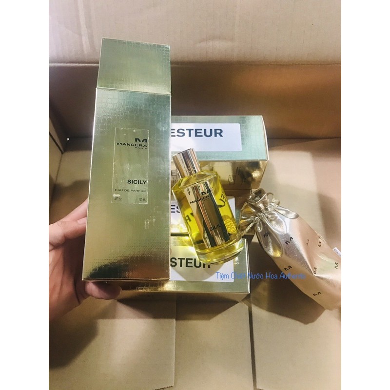 Tiemchietnuochoa_Tester Mancera Paris Sicily và Hin du cót Edp 120ml (Hàng Tester box như hình)
