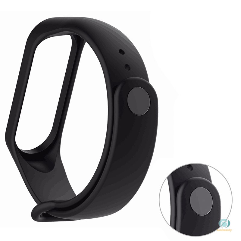 Set 3 Nút Kim Loại Thay Thế Cho Đồng Hồ Thông Minh Xiaomi Mi Band 3