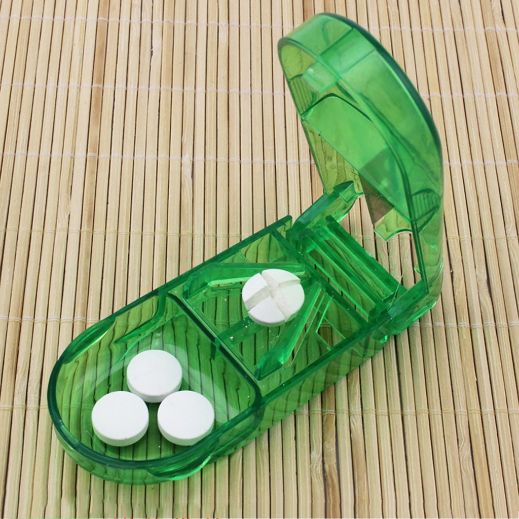 [Hàng mới về] Hộp đựng thuốc bằng nhựa tiện lợi