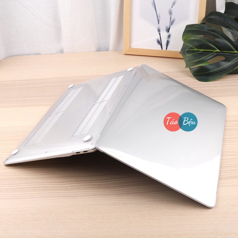 Combo Ốp Macbook Kèm Lót Phím, Nút Chống Bụi, Kẹp Chống Gẫy Sạc