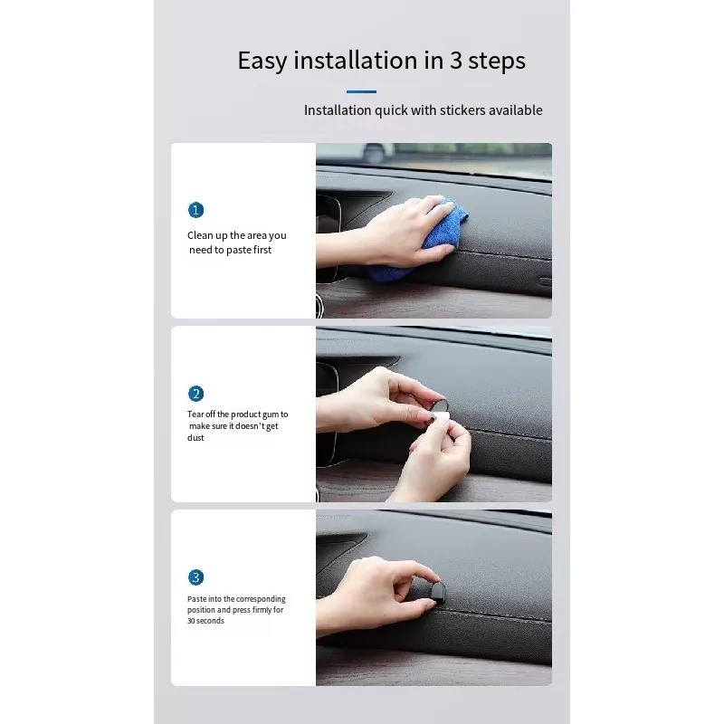 Set 6 Móc Treo Đồ mini Tiện Dụng Cho Nội Thất Xe Hơi