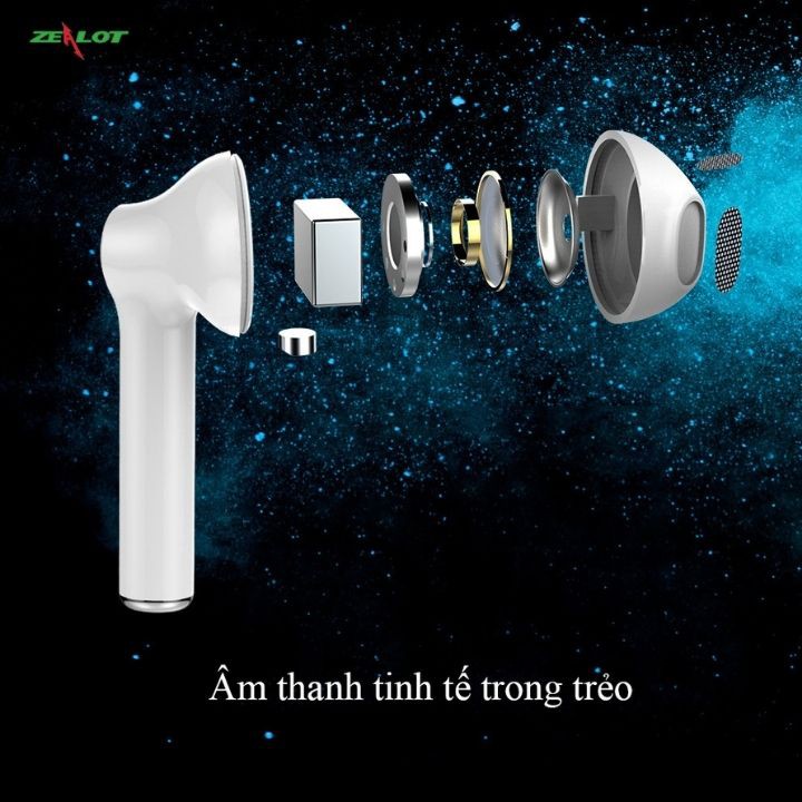Tai nghe bluetooth không dây nhét tai Zealot T2