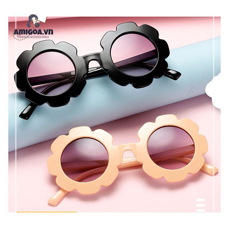 Mắt Kính Hình Hoa Hướng Dương Thời Trang Cho Bé