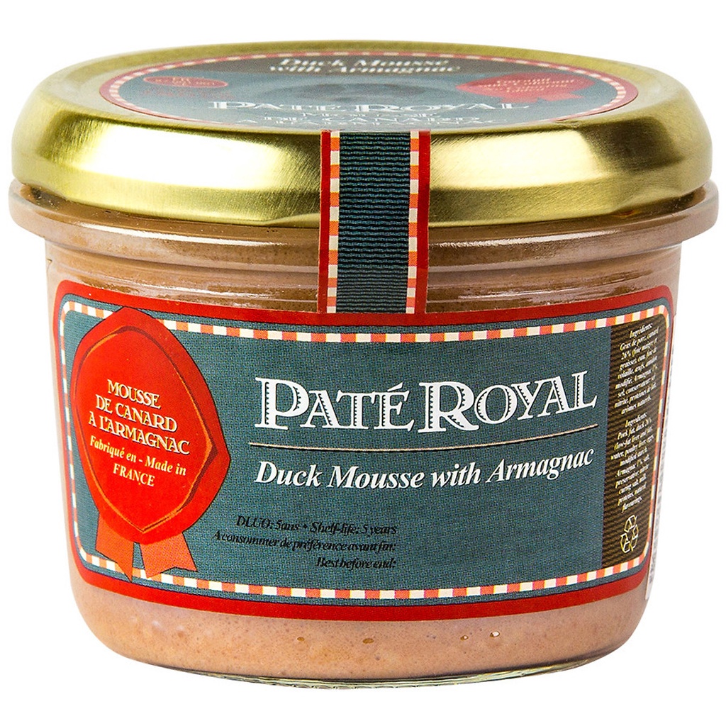 Pate Royal Vịt vị Armagnac 180g
