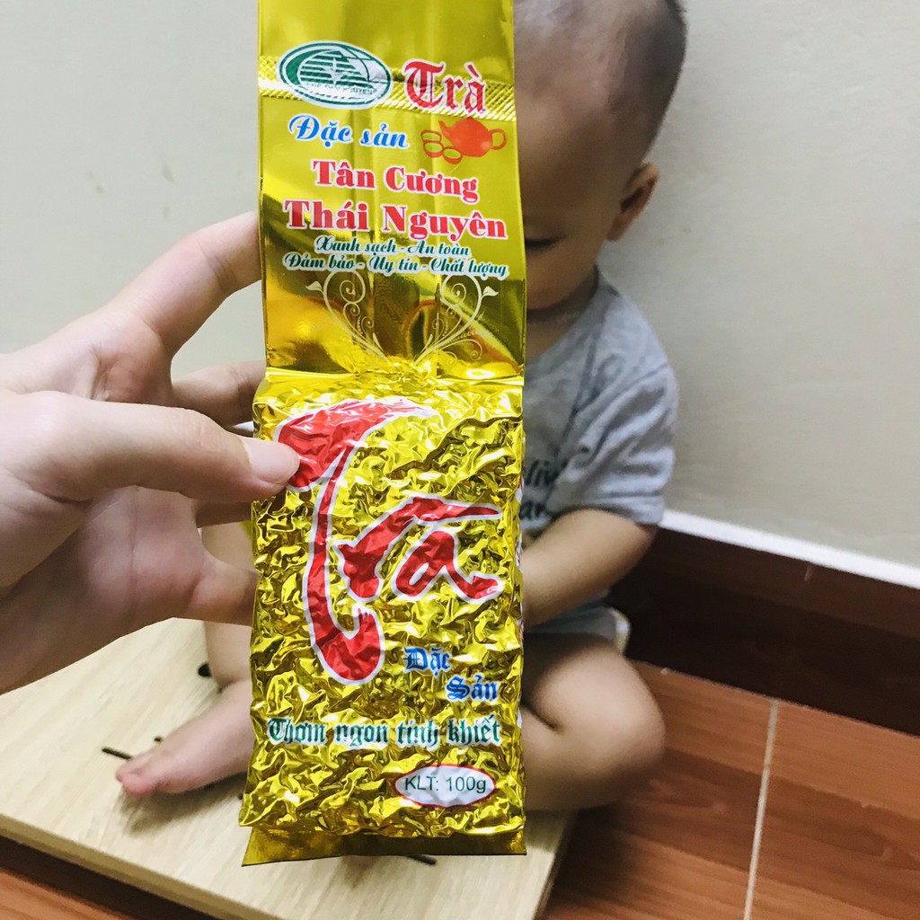 Đặc sàn chè Việt chuẩn 100% Tân Cương - Chè Tân Cương Thái Nguyên 100g loại 350k/kg