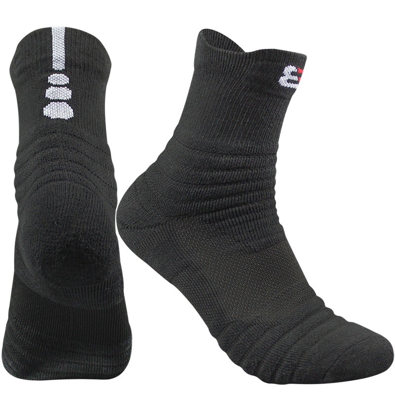 Tất vớ Thể thao Chống trơn Sport 8 Trung cổ size 38-44 Ôm chân dày dặn - Free ship + Quà tặng Loved socks by TatsTats.vn