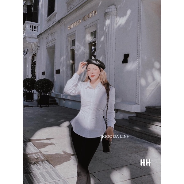 BÁN SỈ ÁO SƠ MI DÚM EO LƯNG CHO NỮ- new