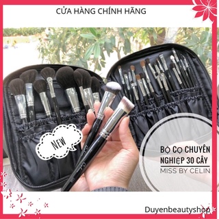 Bộ cọ trang điểm Celin 30 cây lông thú chính hãng kèm bao da Celin CAO CẤP