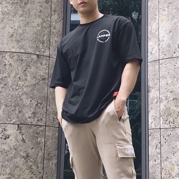 Áo Phông Xanh Oversize, Cotton Co Giản 4 Chiều, Thoáng Mát