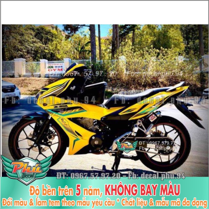 Tem rời Winner X Vàng (X) -1