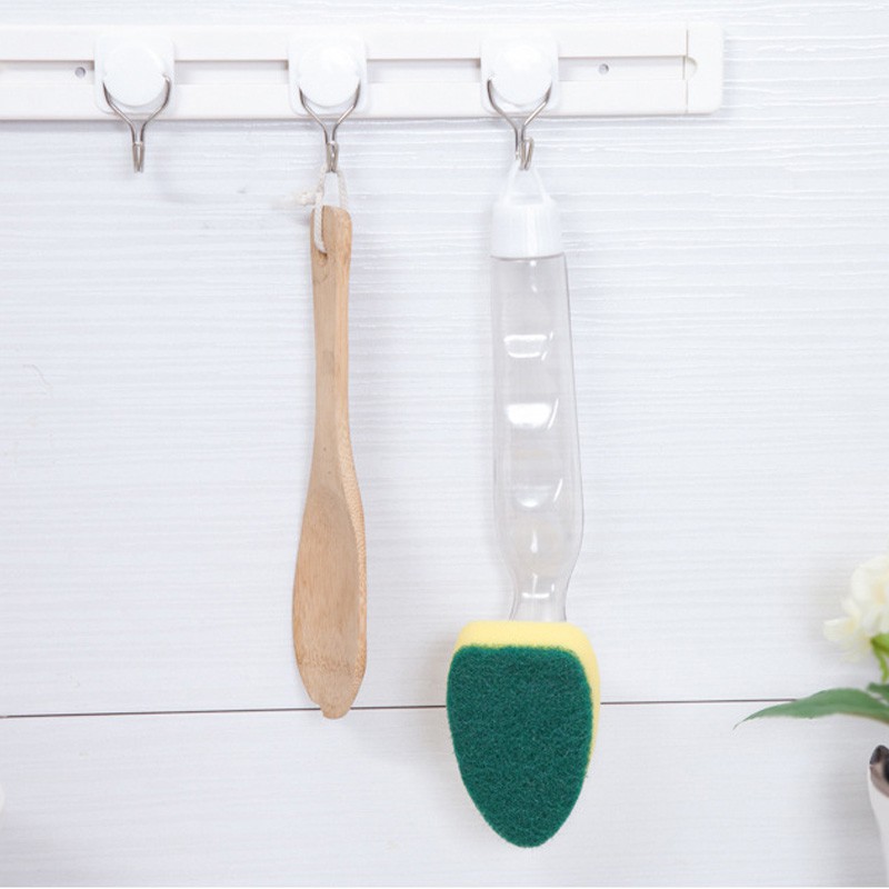 Miếng bọt biển rửa chén có tay cầm tiện lợi