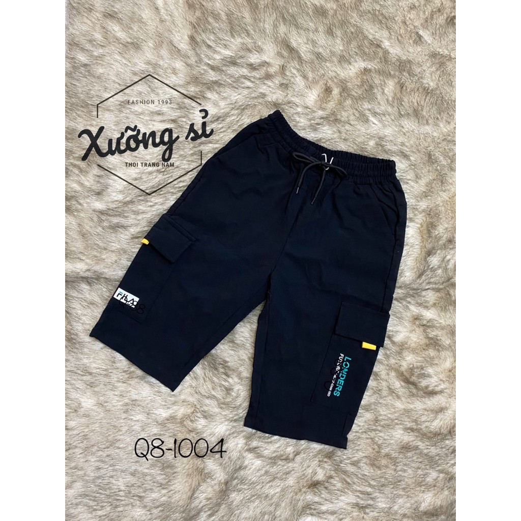 Quần SHORT túi hộp Kaki coton Nam Dáng Thể Thao  size 28 đến 33 HÌNH THẬT CHỬ NGẨU NHIÊN