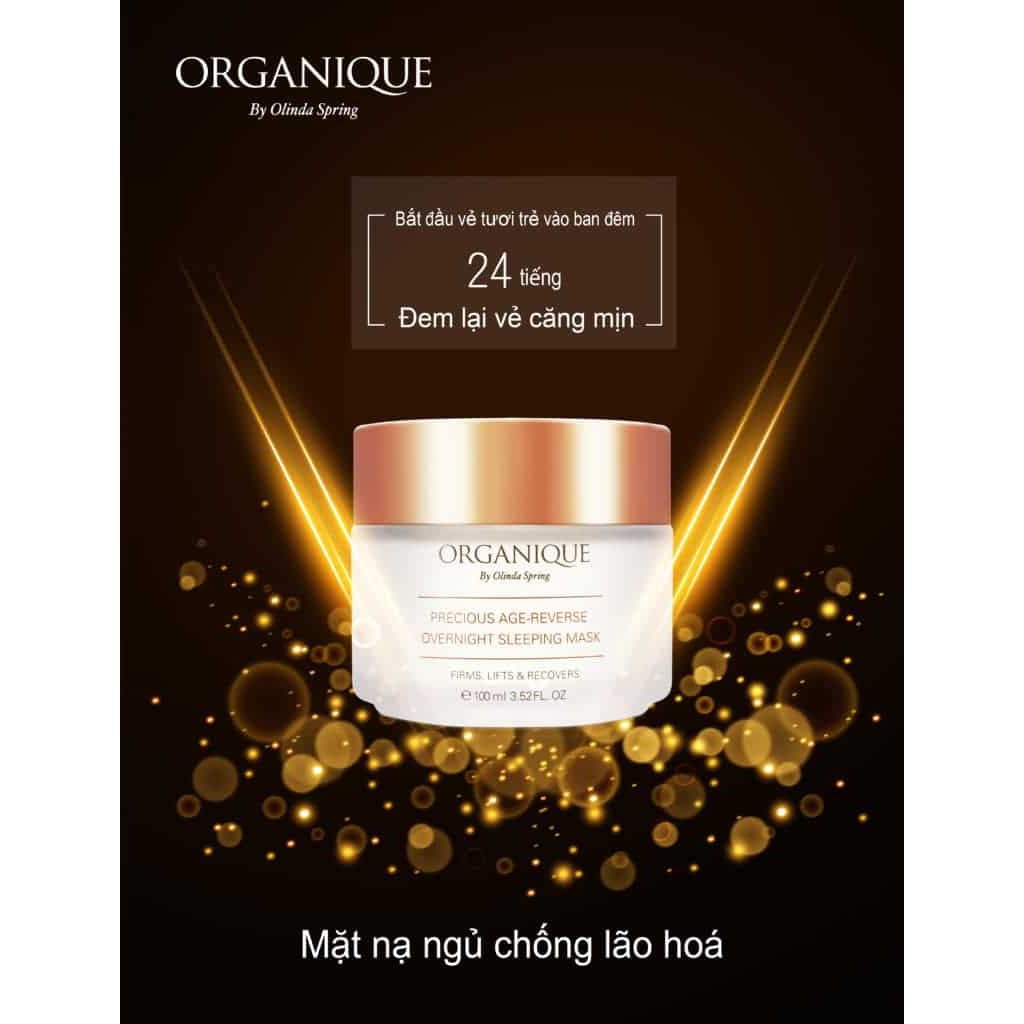 Mặt Nạ Ngủ Organique Chống Lão Hóa Age-Reverse Overnight Sleeping Mask 100ml