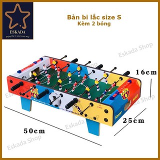 Bàn bi lắc / Foosball / Bàn bóng đá chất lượng tốt, bền đẹp, size S (50 * 25 * 16 cm)