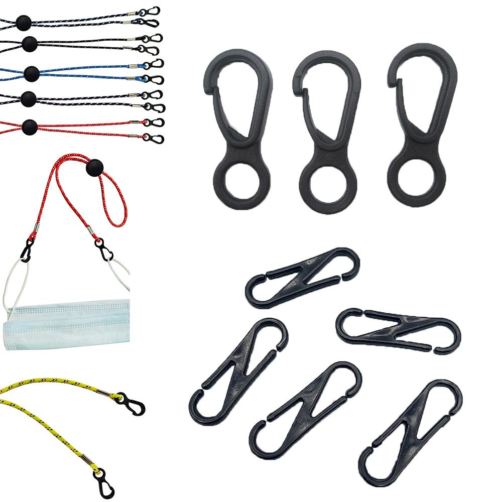 Set 100 Móc Khóa Dây Xích Hình Số 8 Chuyên Dụng Cho Mắt Kính