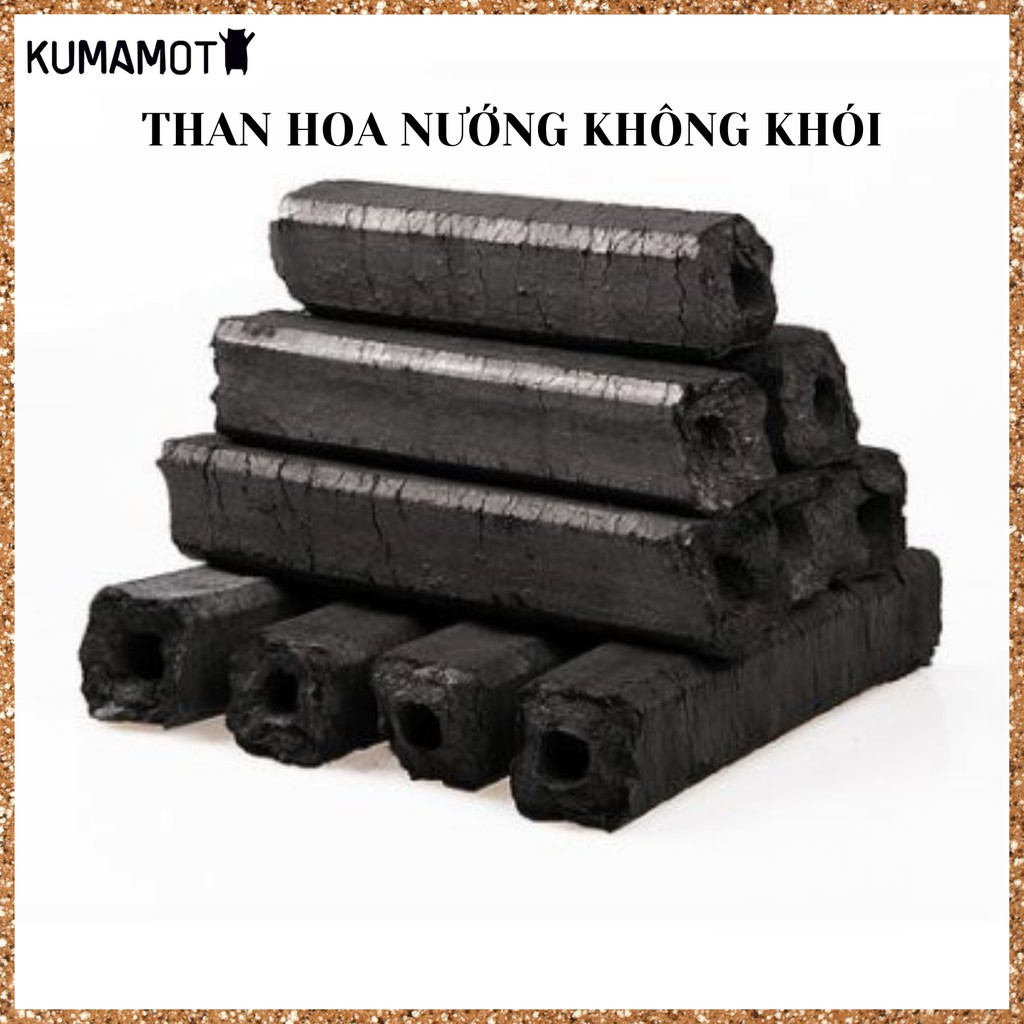 Than hoa không khói nướng BBQ loại A 1kg - Không gây hại cho sức khỏe